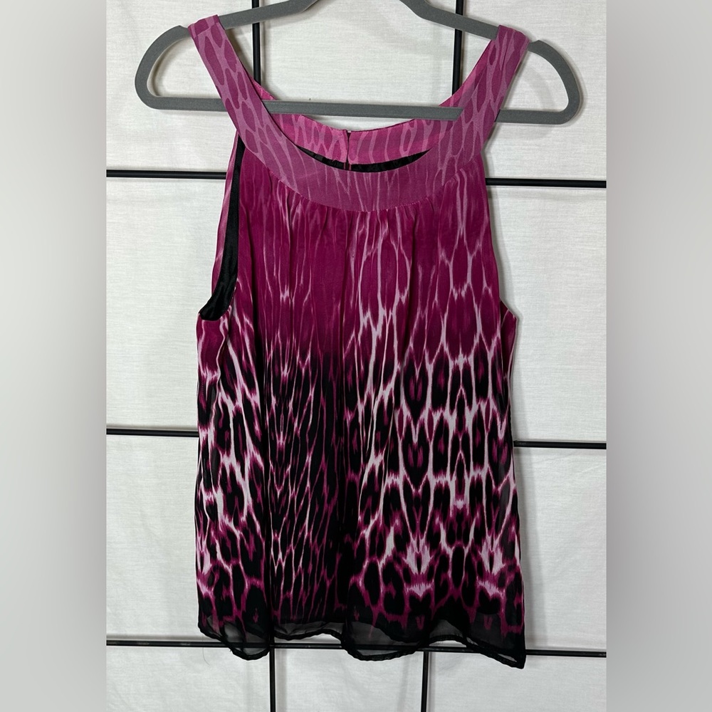 Pink halter neck top